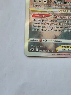 Pokemon TCG Regigigas VSTAR GG55/GG70 Crown Zenith Galarian Gallery Mint - Image 2