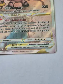 Pokemon TCG Regigigas VSTAR GG55/GG70 Crown Zenith Galarian Gallery Mint - Image 3