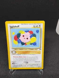 IGGLYBUFF 40/75 UNCOMMON NEO DISCOVERY POKEMON UNLIMITED LP - Image 1