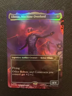 Ultron, Machine Overlord (Borderless) Commander: Marvel Super Heroes Regular - Image 1