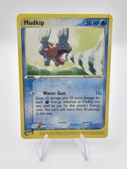 MUDKIP 65/97 DRAGON POKEMON COMMON CARD - Image 1