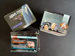STAR TREK THE NEXT GENERATION VARIOUS SEASON (1995) Sky Box Trading Card Set - Image 2