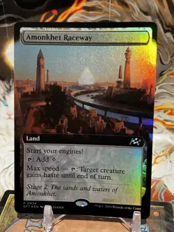 MTG Amonkhet Raceway (Extended Art) [Aetherdrift] ✨FOIL✨ - Image 1