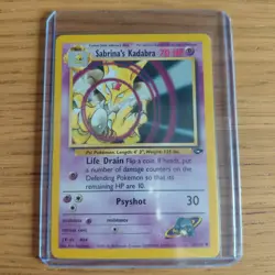 Pokemon - Gym Challenge - Sabrina's Kadabra (58/132) - NM-LP - Image 1