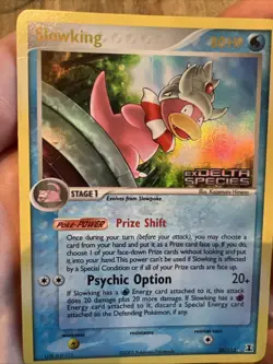 Pokemon TCG Slowking 28/113 Stamped REVERSE HOLO Pokemon Delta Species - Image 3