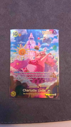 Charlotte Linlin (SP) OP03-114 Super Rare Wings of the Captain One Piece Foil NM - Image 3