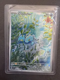Pokemon TCG Clauncher Scarlet Violet Base Illustration Rare Card 205/198 NM - Image 1
