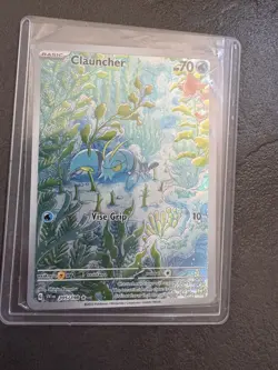 Pokemon TCG Clauncher Scarlet Violet Base Illustration Rare Card 205/198 NM - Image 2