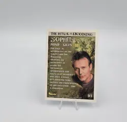 Buffy The Vampire Slayer Trading Cards - COMPLETE SET Ritual Of Enjoining Cards - Image 3