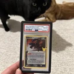 Umbreon Gold Star PSA 10 Gem Mint 17/17 Pokemon Celebrations - WITH GUARD - Image 1