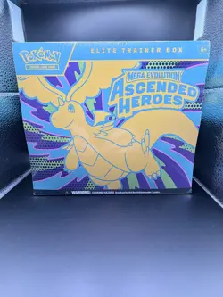 Ascended Heroes Pokemon TCG Elite Trainer Box Mega Evolution Sealed Mint - Image 1