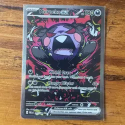 Morpeko ex 117/084 Holo Pokemon TCG Card English 2026 Pitch Black - Image 1
