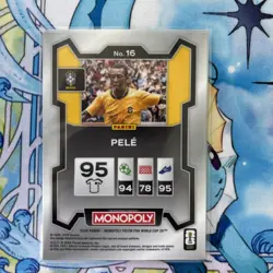 Pele FIFA World Cup Monopoly Prizm Base 2026 #16 - Brazil - Image 2