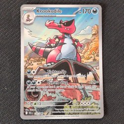 The Pokemon Company Krookodile 137/086 Sv: Black Bolt Reverse Holo ENG HP170 - Image 1