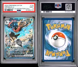 2024 Pokemon Greninja ex #132 PSA 9 Mint Special Illustration Rare SVP Promo - Image 2