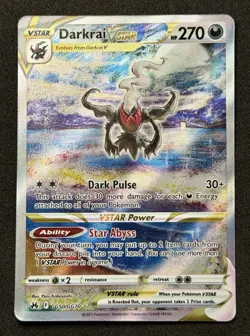 Pokemon TCG Darkrai VSTAR GG50/GG70 Crown Zenith: Galarian Gallery Holo - Image 1