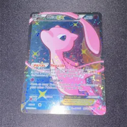 Mew EX Full Art Ultra Rare Holo RC24/RC25 Legendary Treasures Radiant Collection - Image 1