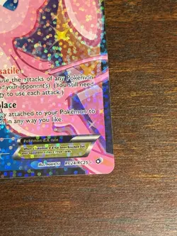 Mew EX Full Art Ultra Rare Holo RC24/RC25 Legendary Treasures Radiant Collection - Image 4
