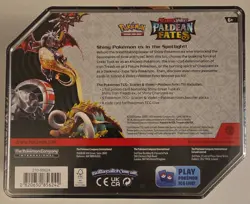 Pokemon TCG Paldean Fates Charizard Tin 5 pack Brand New Factory Sealed SVP074 - Image 2