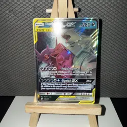 Pokemon Mega Sableye & Tyranitar GX Tag Team 126/236 Unified Minds MP - Image 5