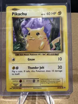 Pikachu #35/108 - Pokemon Evolutions - 2016 - Common - Lightly Played - Image 1