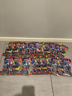 21x Pokemon TCG: Phantasmal Flames Sleeved Booster Pack Blister SEALED - Image 1