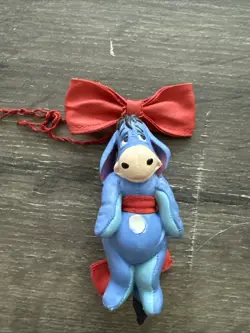 Vintage 1990s Eeyore Ornament Disney’s Christmas collection Disney World Rare - Image 2