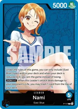 One Piece Card Game - Nami - P-117 - One Piece Promotion Cards (OP-PR) - Image 1