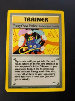 Pokemon TCG Thought Wave Machine 96/105 Neo Destiny NM - Image 1