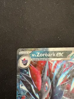 Pokemon N’s Zoroark EX 137/217 NM - Image 2
