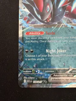 Pokemon N’s Zoroark EX 137/217 NM - Image 5
