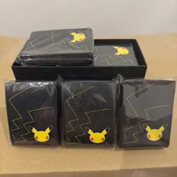 Pokemon 25th Celebrations Anniversary ETB Sleeves Sealed packs (14 packs) - Image 1