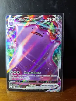 Pokemon TCG Shining Fates Ditto VMAX SV119/SV122 320 HP Holo Ultra Rare - Image 1