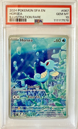 PSA 10 SFA EN Horsea #67 - 2024 Pokemon Sv: Shrouded Fable 067/064 - Image 1