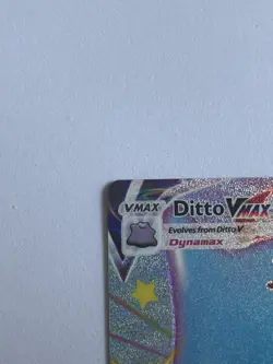 Pokemon TCG Card Ditto VMAX SV119/SV122 Shining Fates Shiny Vault Holo Rare - Image 2