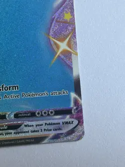 Pokemon TCG Card Ditto VMAX SV119/SV122 Shining Fates Shiny Vault Holo Rare - Image 4
