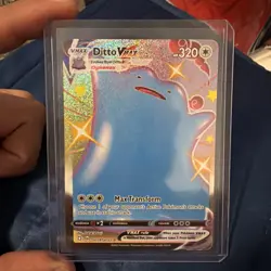 Pokemon TCG Ditto VMAX SV119/SV122 Shining Fates Shiny Vault Holo ENG 2021 - Image 1