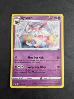 Pokemon - Sylveon Swsh211 Swsh: Sword & Shield Promo Cards Holo - Pack Fresh - Image 2