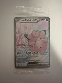 Lillie's Clefairy ex 195 Sv: Scarlet & Violet Promo Cards Holo - Image 1