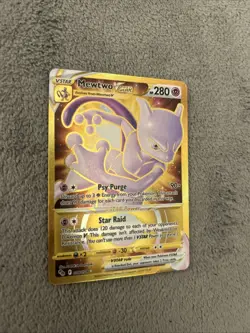 Pokemon TCG Mewtwo VSTAR Secret Rare Card 086/078 Pokemon Go - Image 2