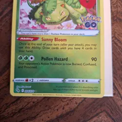 Radiant Venusaur 004/078 Pokemon GO Holo Rare 2022 Pokemon TCG Near Mint - Image 4