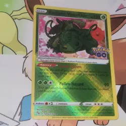 Pokemon TCG Radiant Venusaur Holo Card Pokemon Go 004/078 Near Mint Condition - Image 1