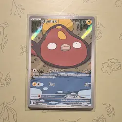 Pokemon TCG Stunfisk 118/086 Holo Illustration Rare Sv: White Flare Aoki - Image 1