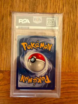 Pokemon Trader 77/102 1st Edition Rare Base Set WOTC Vintage Pokemon PSA 9 - Image 4