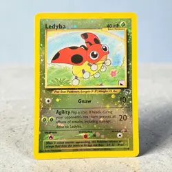 Ledyba 7/18 Reverse Holo Southern Islands Pokemon Card NM WOTC 2001 - Image 1