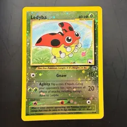 Ledyba 7/18 Reverse Holo Southern Islands Pokemon Card NM WOTC 2001 - Image 2