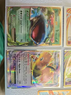 Lot Of 5 Pokemon Evolutions EX And Break Cards - Image 1