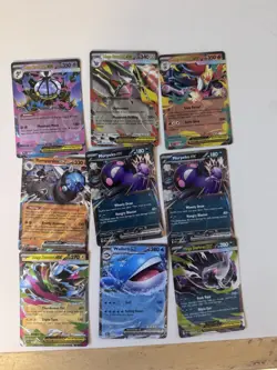 Pokemon Pitch Black Double Rare EX Set (9 Cards) - Image 1