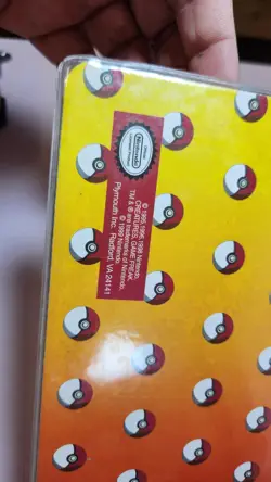 NINTENDO POKEMON Pokedex TCG Card 3 Ring Binder 1999 Vintage Pikachu Meowth 41365040775 - Image 4