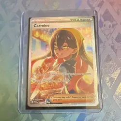 The Pokemon Company Carmine 217/167 SV06 Twilight Masquerade Holo Full Art SIR - Image 1